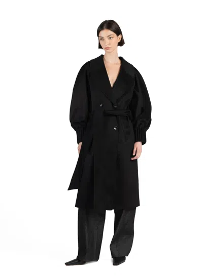 Elleme Chouchou Coat Black