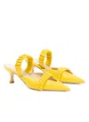 Elleme Chouchou Slingback Heel Pineapple In Yellow