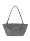 Elleme Courrier Tote Suede Grey