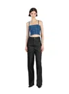 Elleme Denim Bustier Blue In Blue