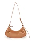 Elleme Dimple Moon Small Leather Cognac