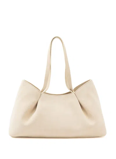 Elleme Dimple Tote Medium Suede Sand