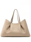 Elleme Dimple Tote Pebbled Leather Taupe