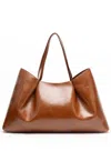 Elleme Dimple Tote Vintage Leather Corteccia