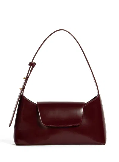 Elleme Envelope Patent Leather Wine