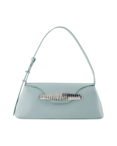 Elleme Eva Hobo Bag -  - Turquoise - Leather In Blue