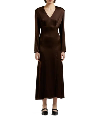 Elleme Evening Dress Brown
