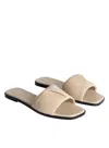 Elleme Fold Sandal Cream/black