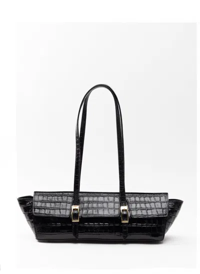 Elleme Le Bateau Croco Leather Black