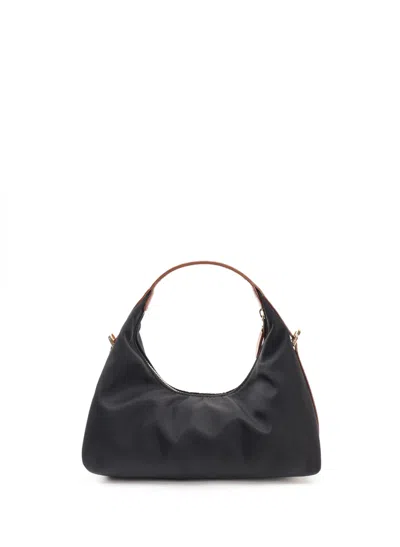 Elleme Le Nylon Mini Nylon/leather Trimming Black/cognac