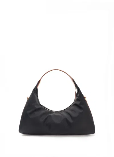 Elleme Le Nylon Small Nylon/leather Trimming Black/cognac