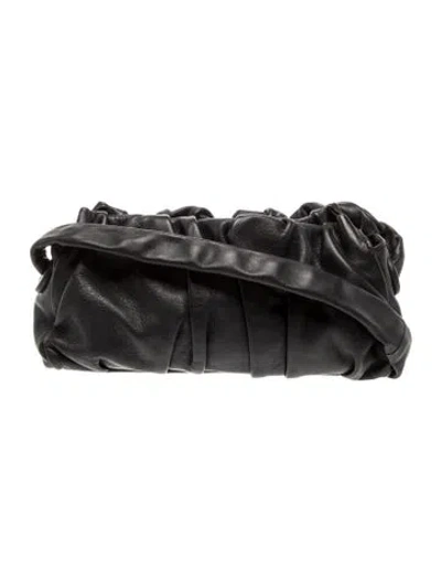 Pre-owned Elleme Leather Shoulder Bag In Black