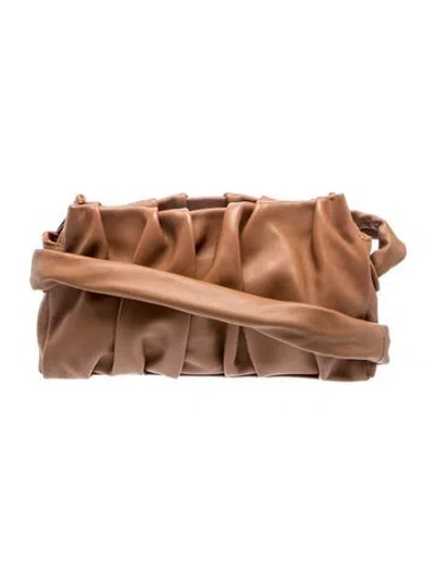 Pre-owned Elleme Leather Shoulder Bag In Brown