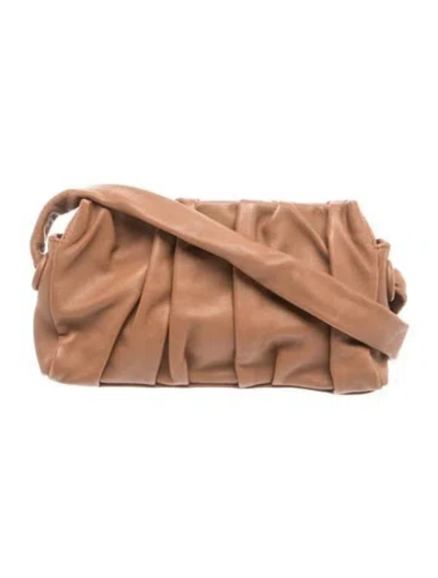 Pre-owned Elleme Leather Shoulder Bag In Brown