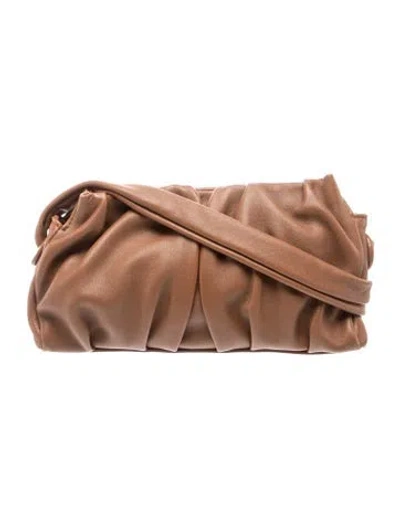 Pre-owned Elleme Leather Shoulder Bag In Brown