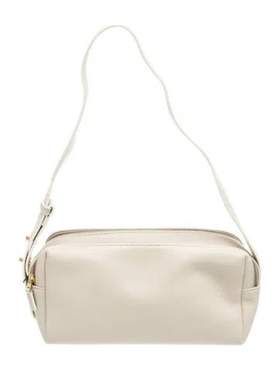Pre-owned Elleme Leather Shoulder Bag In Neutral