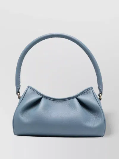 Elleme Leather Tote Bag Pleat Detailing