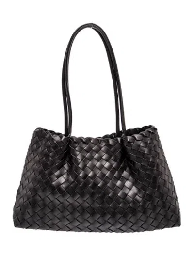 Pre-owned Elleme Leather Tote In Black