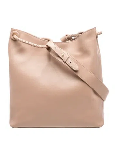 Pre-owned Elleme Leather Tote In Neutrals