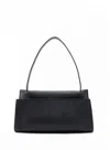 Elleme Long Papillon Caviar Leather Black In Black