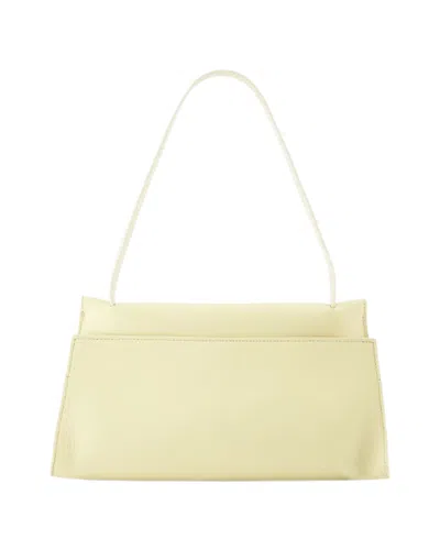 Elleme Long Papillon Hobo Bag -  - Vanilla - Leather In Yellow