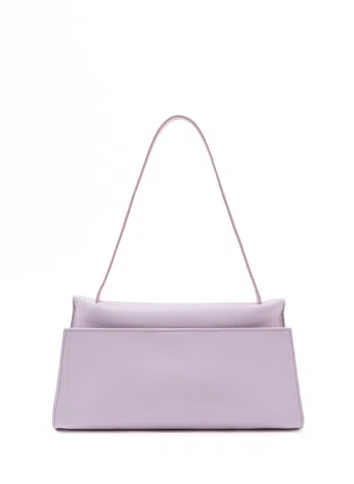 Elleme Long Papillon Leather Lilac