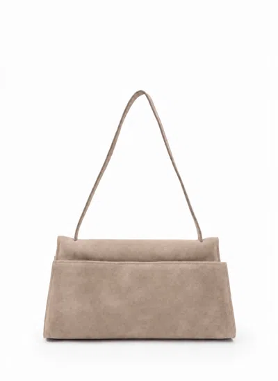 Elleme Long Papillon Suede Earth