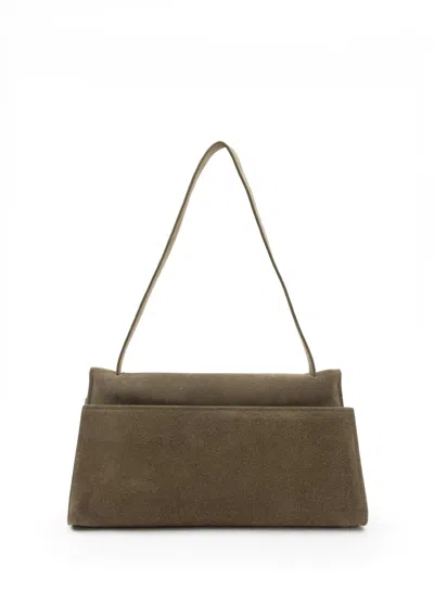 Elleme Long Papillon Suede Truffle In Pink