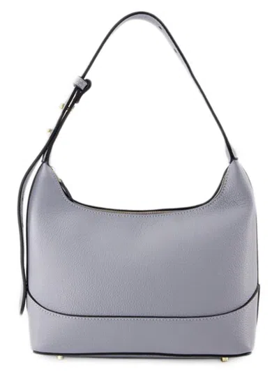 Elleme Loop Hobo Bag - Blue/black - Leather