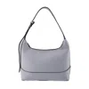 Elleme Loop Zipped Hobo Bag In Gray