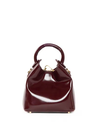 Elleme Madeleine Patent Leather Wine
