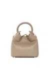 Elleme Madeleine Pebbled Leather Taupe