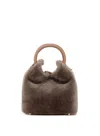 Elleme Madeleine Shearling Montone Taupe