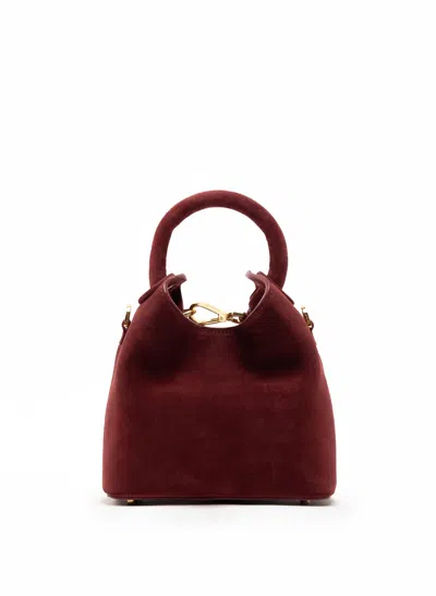 Elleme Madeleine Suede Burgundy