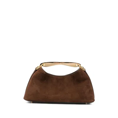 Elleme Mini Boomerang Tote Bag In Brown