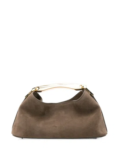 Elleme Mini Boomerang Tote Bag In Orange