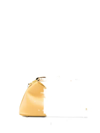 Elleme Mini Boomerang Tote Bag In Yellow