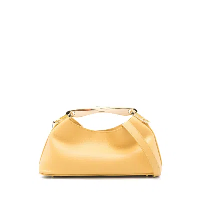 Elleme Mini Boomerang Tote Bag In Yellow