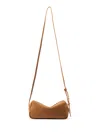 Elleme Mini Trousse Suede Double-zip Shoulder Bag