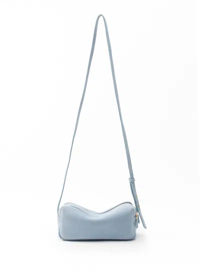 Elleme Mini Trousse Suede Light Blue