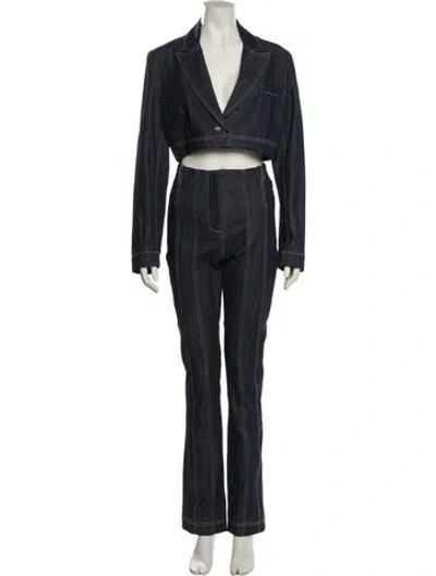 Pre-owned Elleme Pant Set In Blue