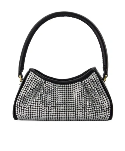 Elleme Paris Elleme Embellished Small Dimple Tote Bag In Gray