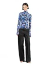 Elleme Printed Turtleneck Top Multicolour In Multicolour