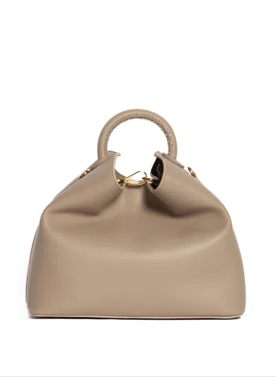 Elleme Raisin Leather Taupe