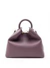 Elleme Raisin Pebbled Leather Blackberry