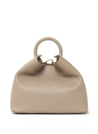 Elleme Raisin Pebbled Leather Taupe