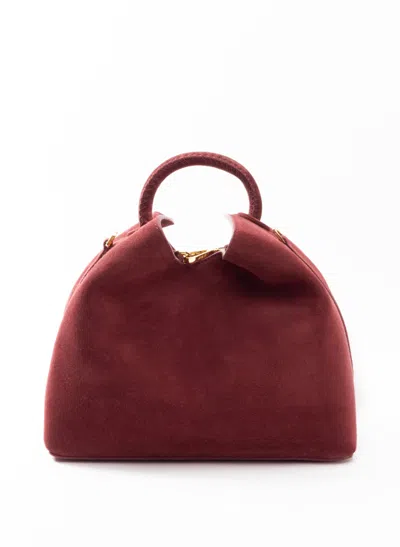 Elleme Raisin Suede Burgundy