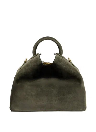 Elleme Raisin Suede Khaki Green