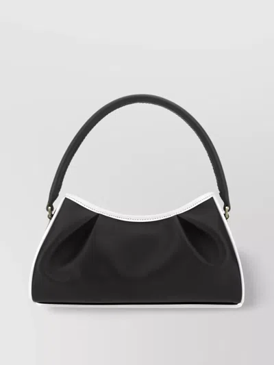 Elleme Sculpted Contour Shoulder Bag In Black
