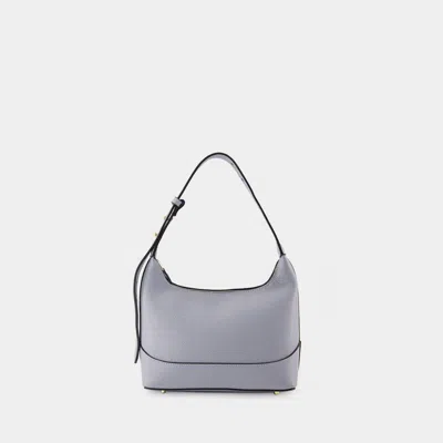 Elleme Loop Hobo Bag -  - Blue/black - Leather In Multicolor